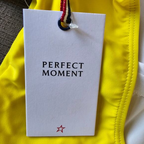 Perfect Moment Women's Citron Scoop Back One-Piece Swimsuit Size Large - Picture 11 of 13